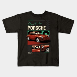 Retro Porsche 356 Kids T-Shirt